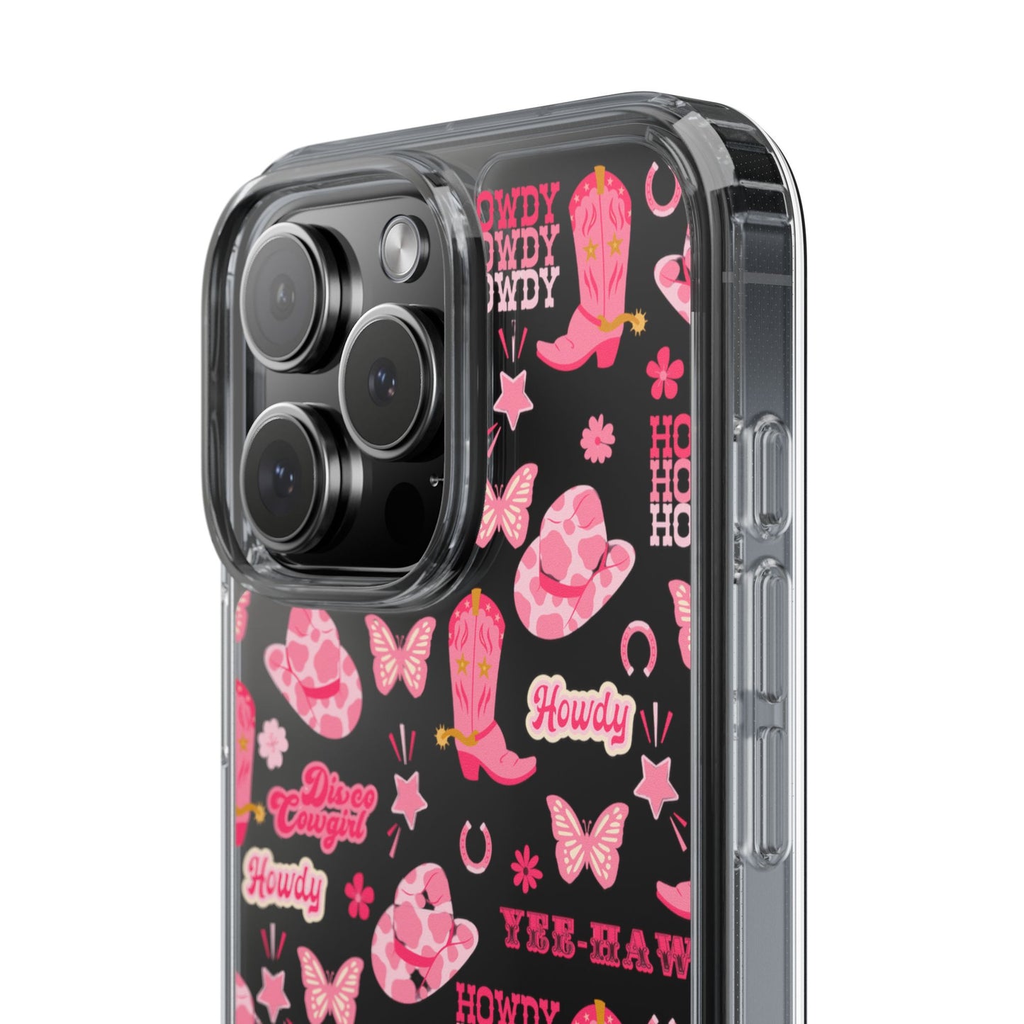Cute Cowgirl - Clear Phone Case