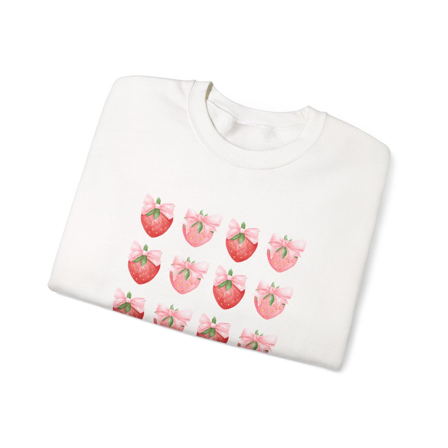 Cozy Strawberry Sweatshirt