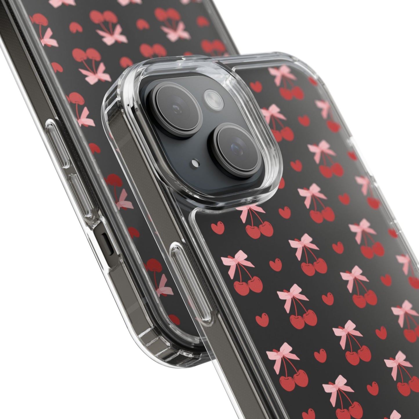 Cute Cherry - Clear Phone Case