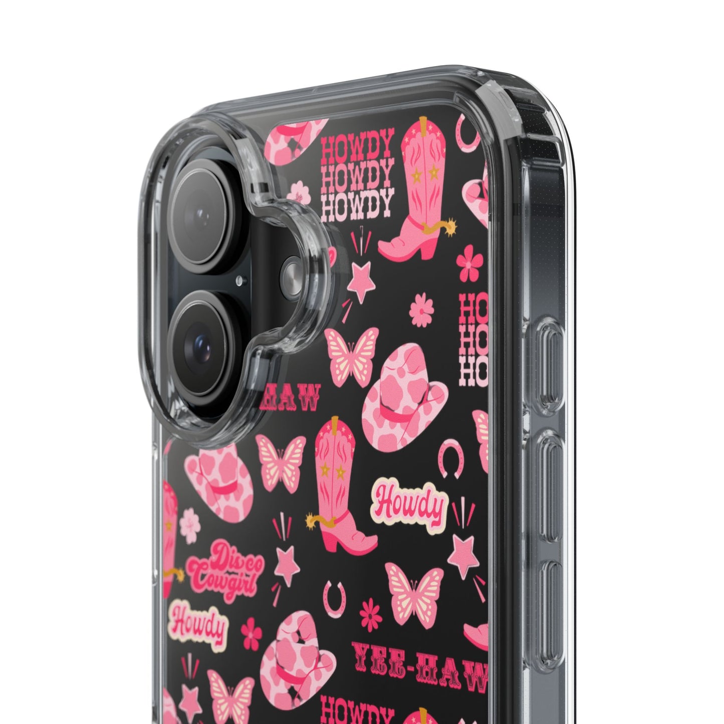 Cute Cowgirl - Clear Phone Case