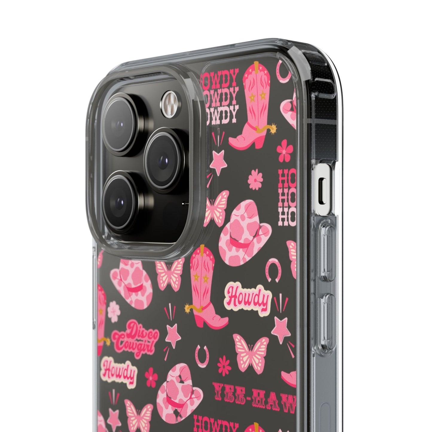 Cute Cowgirl - Clear Phone Case