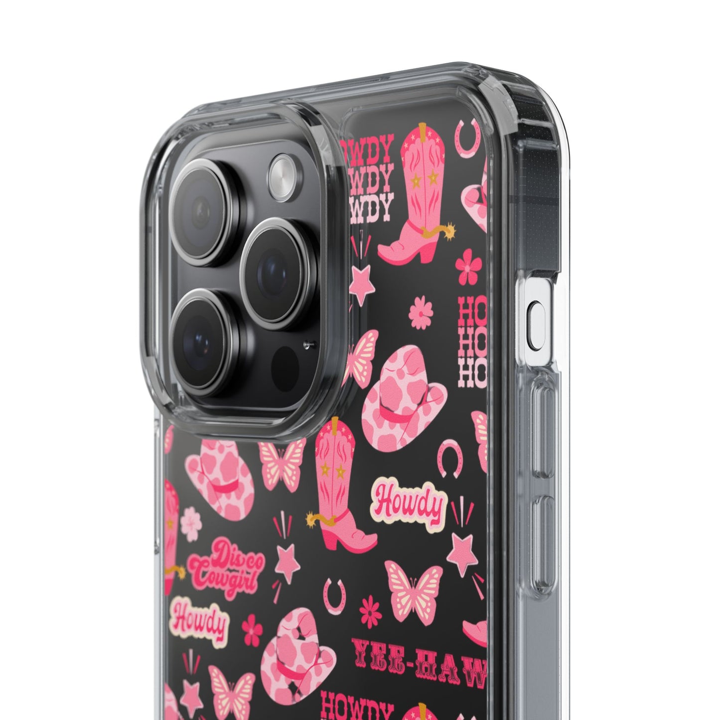 Cute Cowgirl - Clear Phone Case