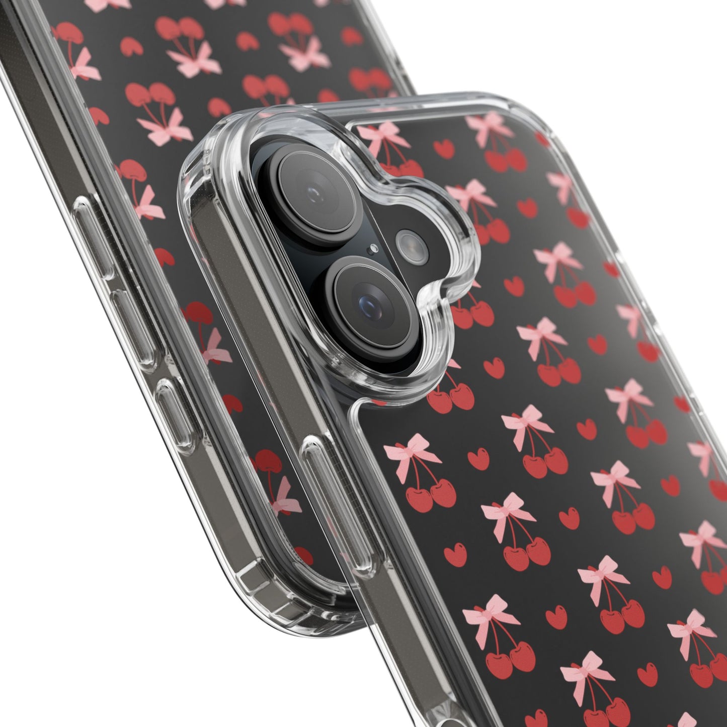 Cute Cherry - Clear Phone Case