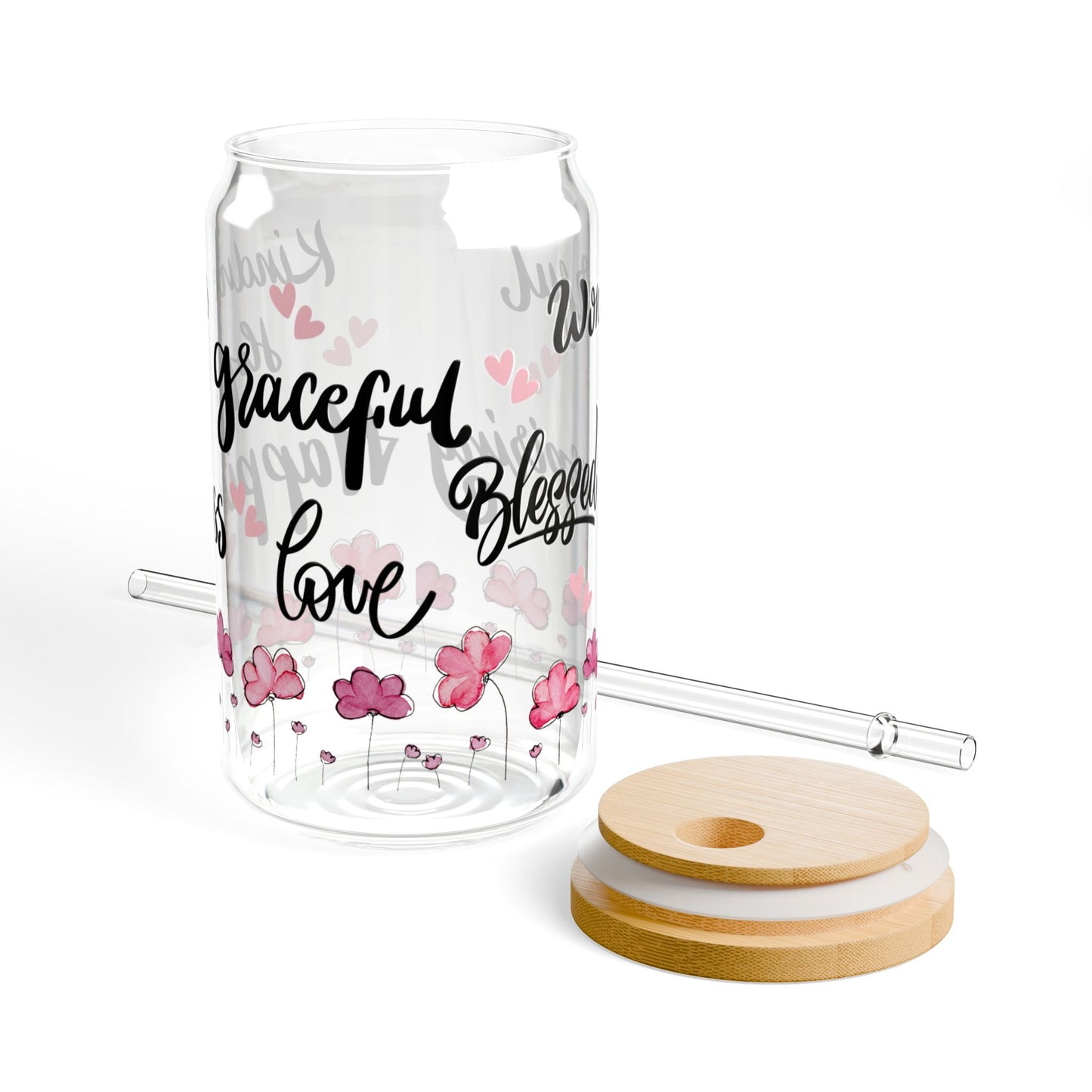 Inspirational Sipper Glass - 16oz