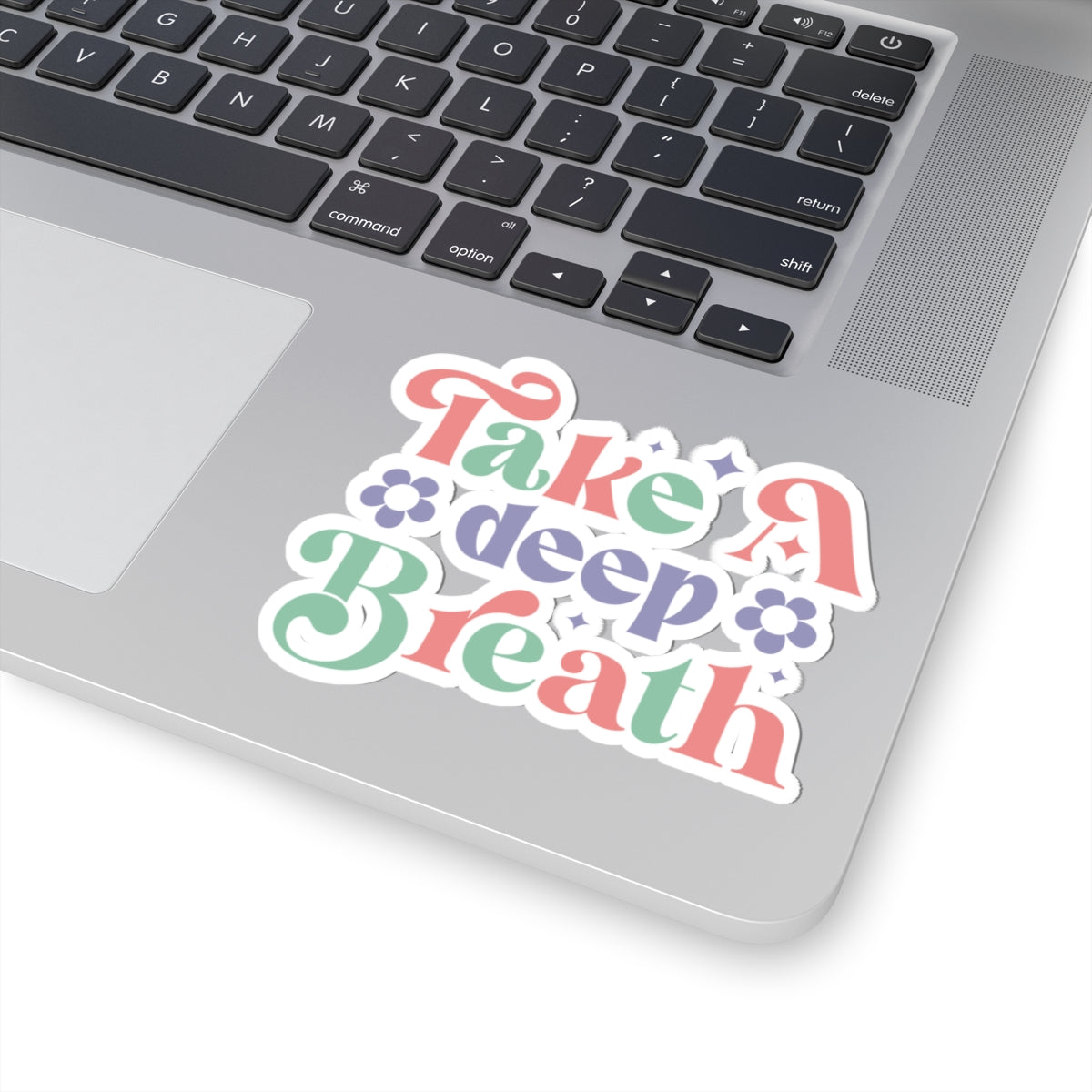 Take a Breath Kiss-Cut Sticker
