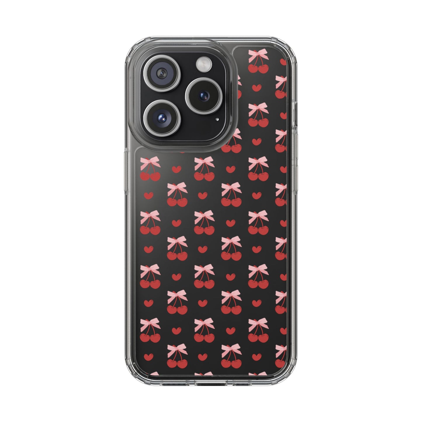 Cute Cherry - Clear Phone Case