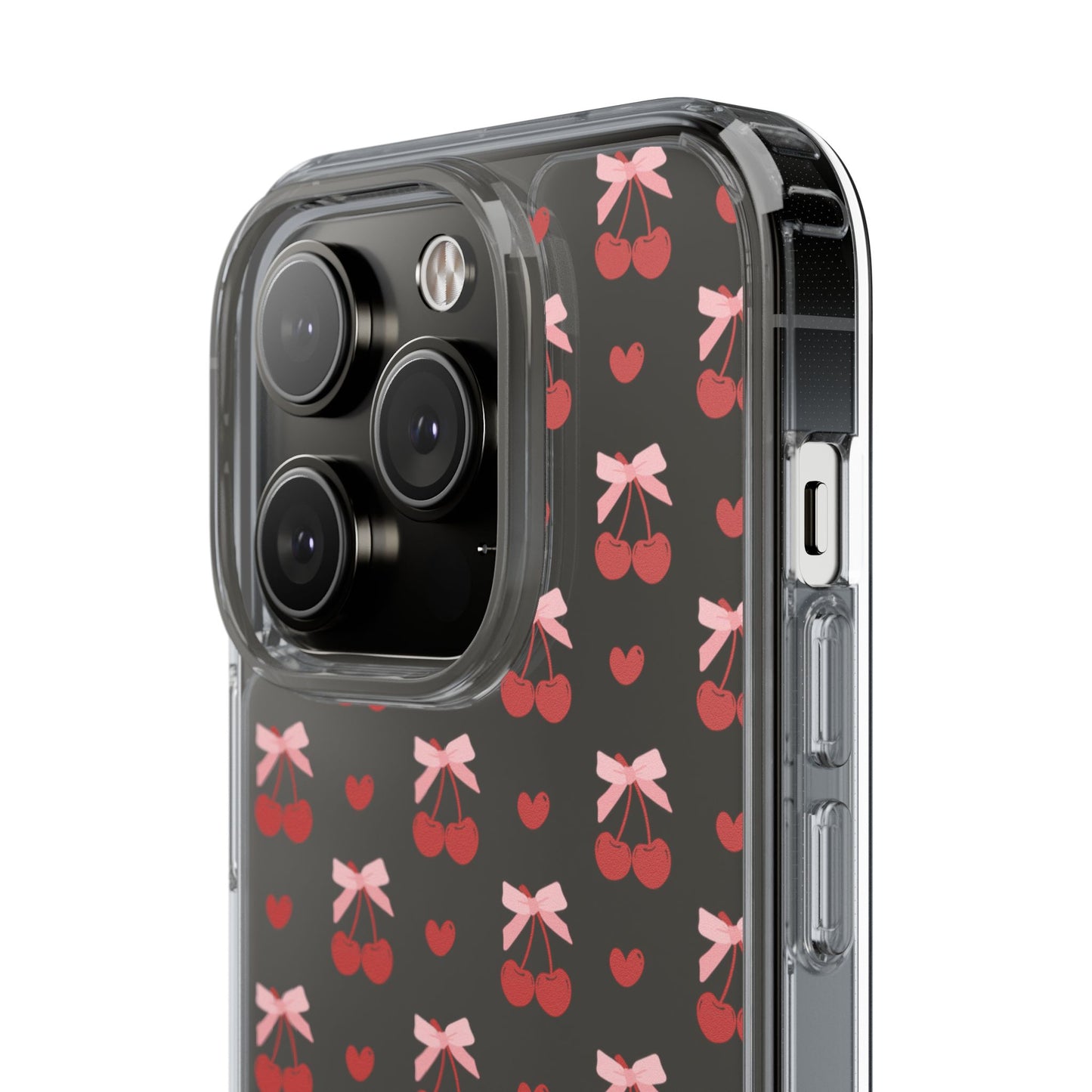 Cute Cherry - Clear Phone Case