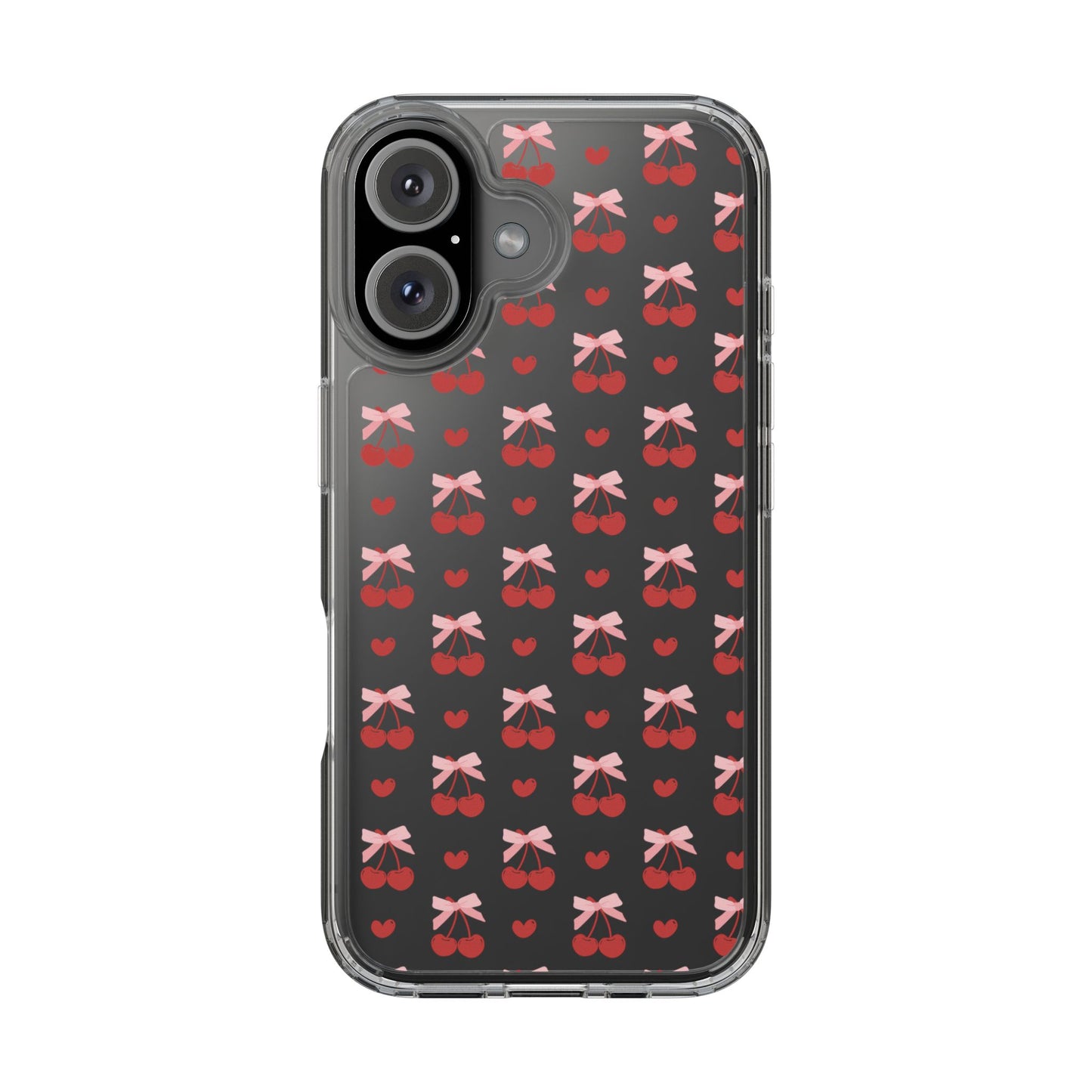 Cute Cherry - Clear Phone Case