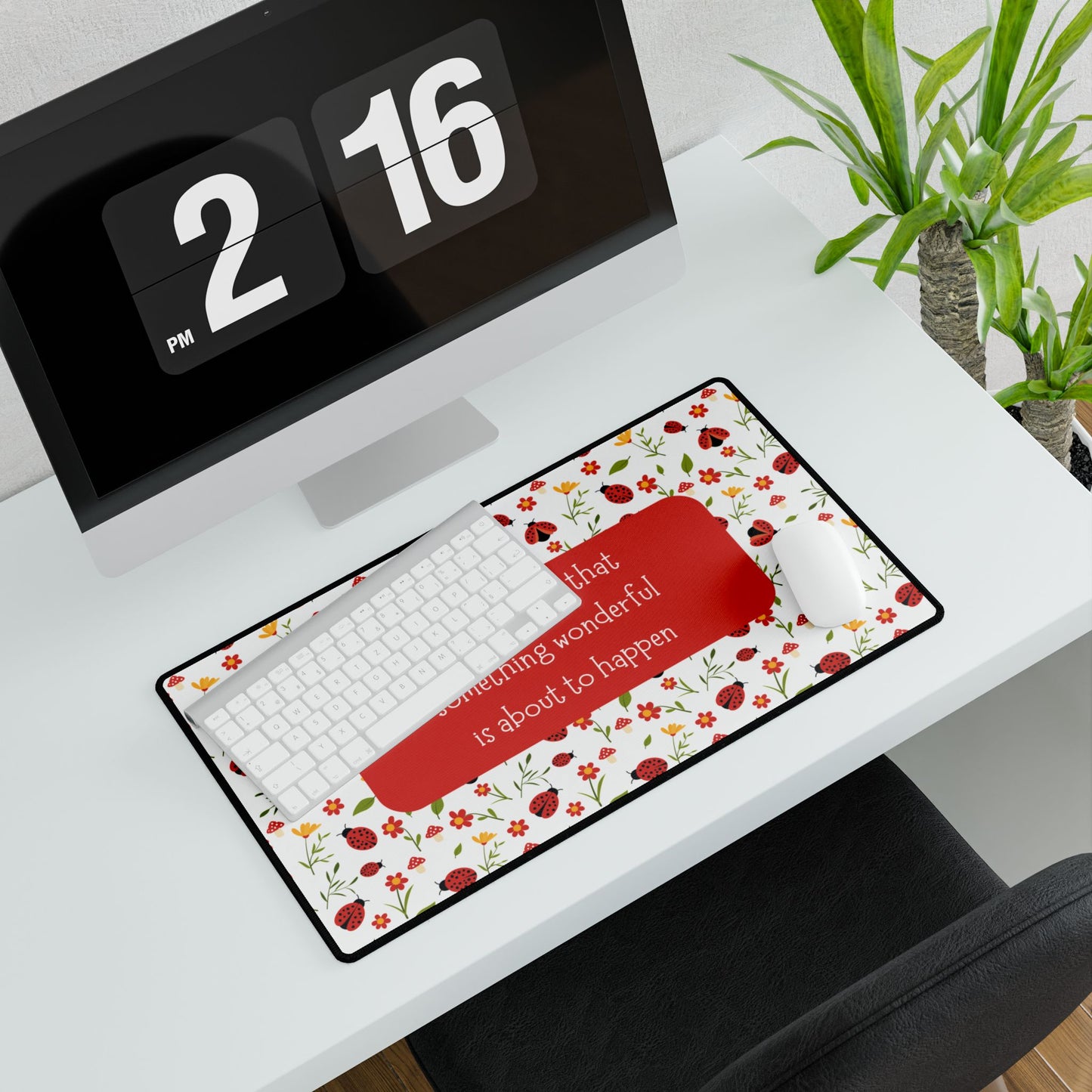 Desk Mat - Ladybugs