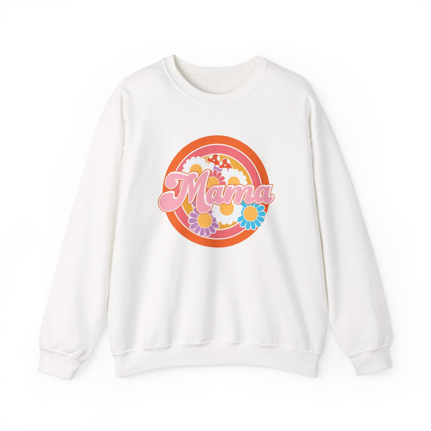 Cute Floral Mama Sweatshirt
