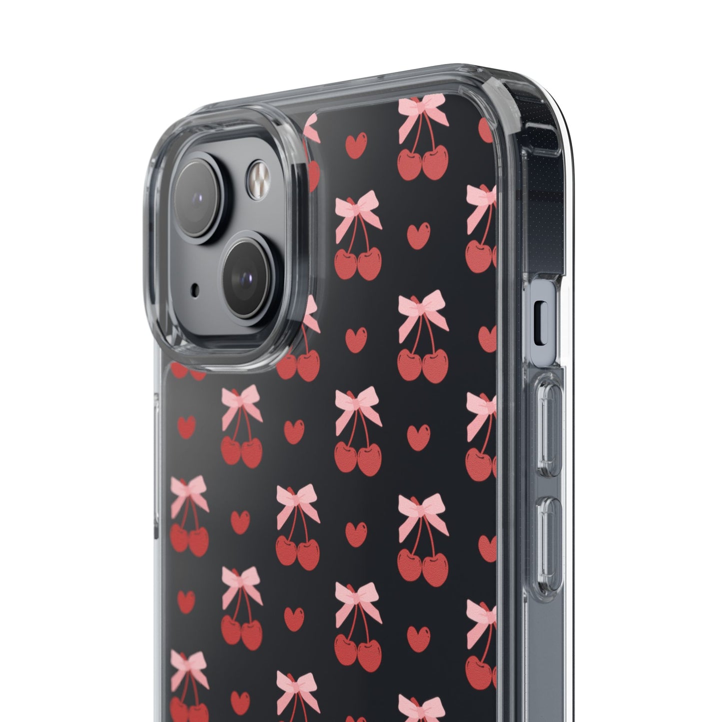 Cute Cherry - Clear Phone Case
