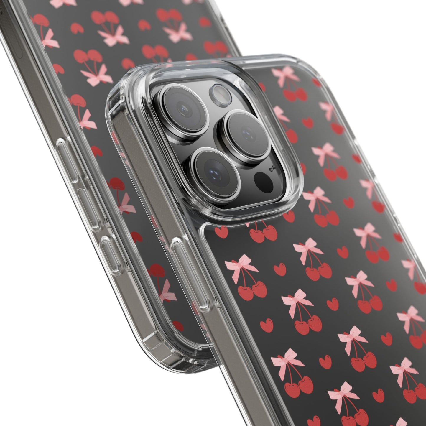 Cute Cherry - Clear Phone Case