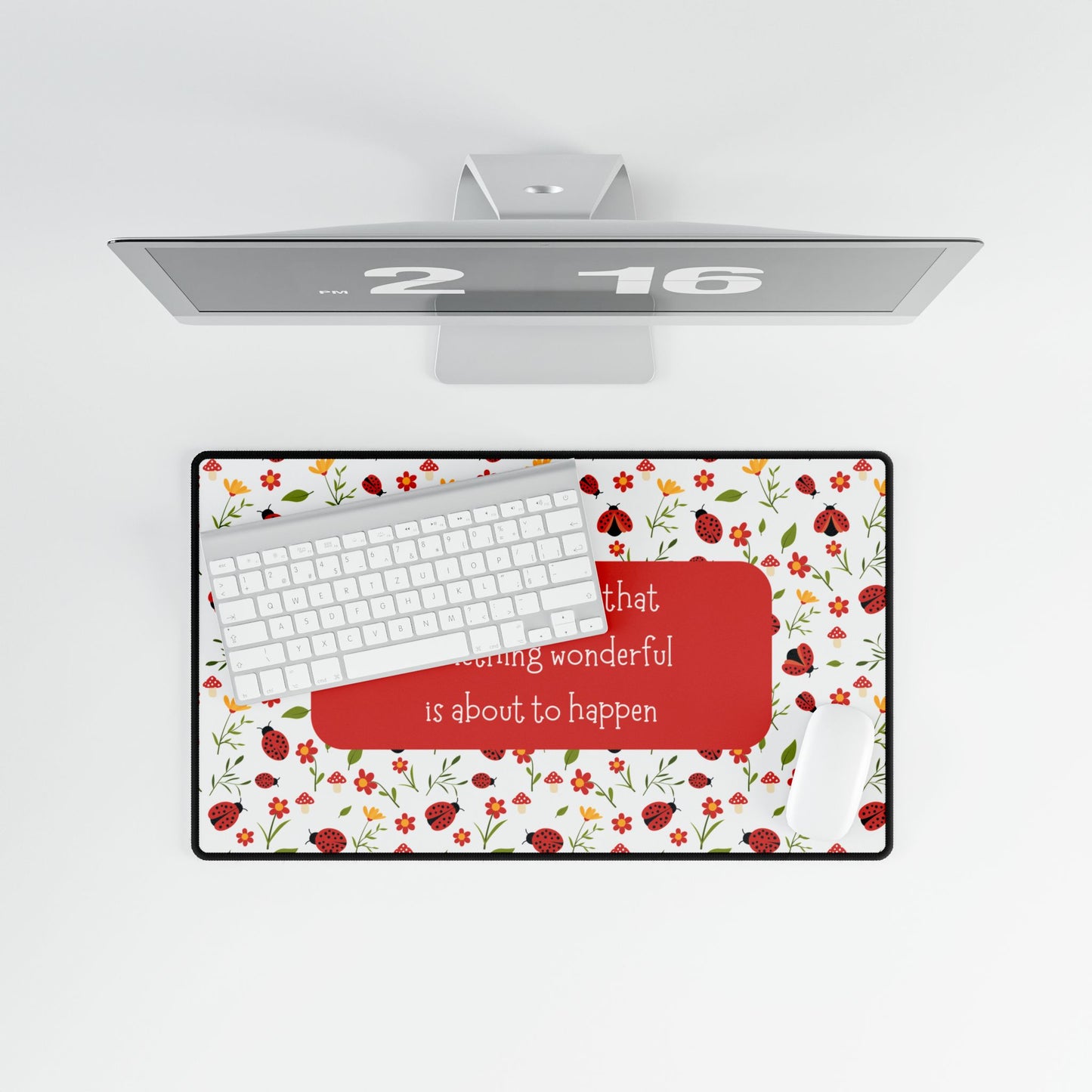 Desk Mat - Ladybugs