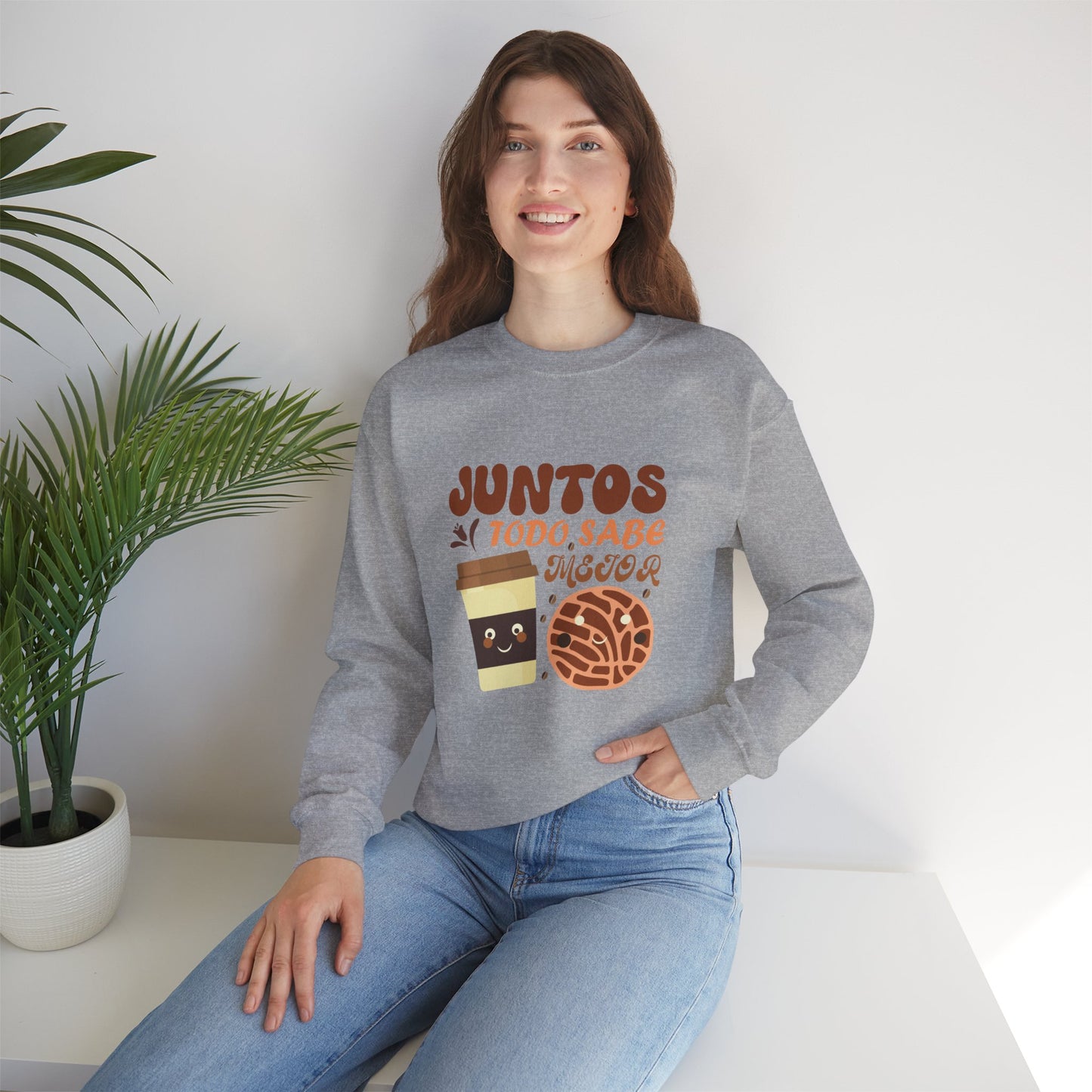 Juntos Todo Sabe Mejor Sweatshirt