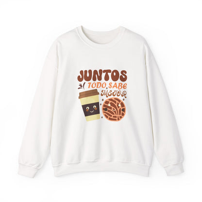 Juntos Todo Sabe Mejor Sweatshirt