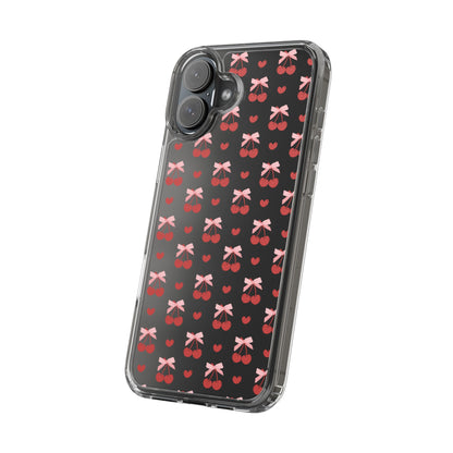 Cute Cherry - Clear Phone Case