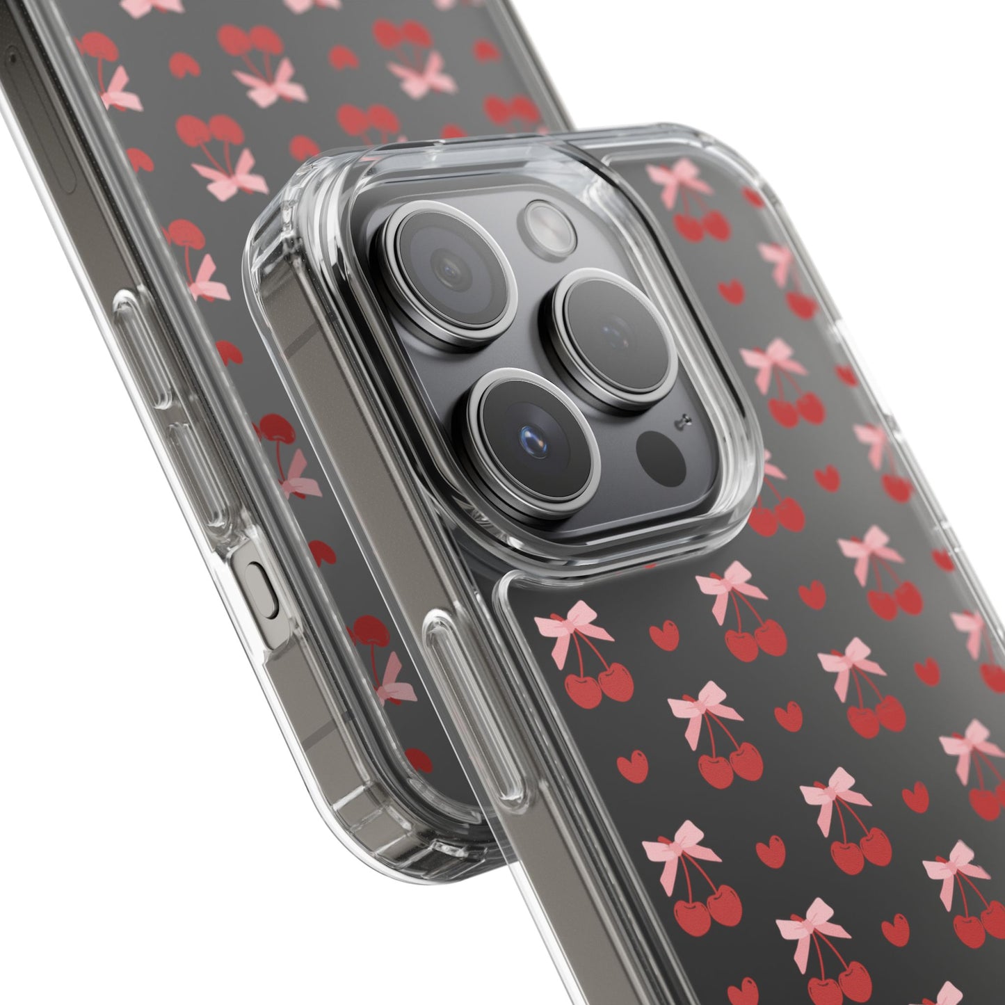 Cute Cherry - Clear Phone Case