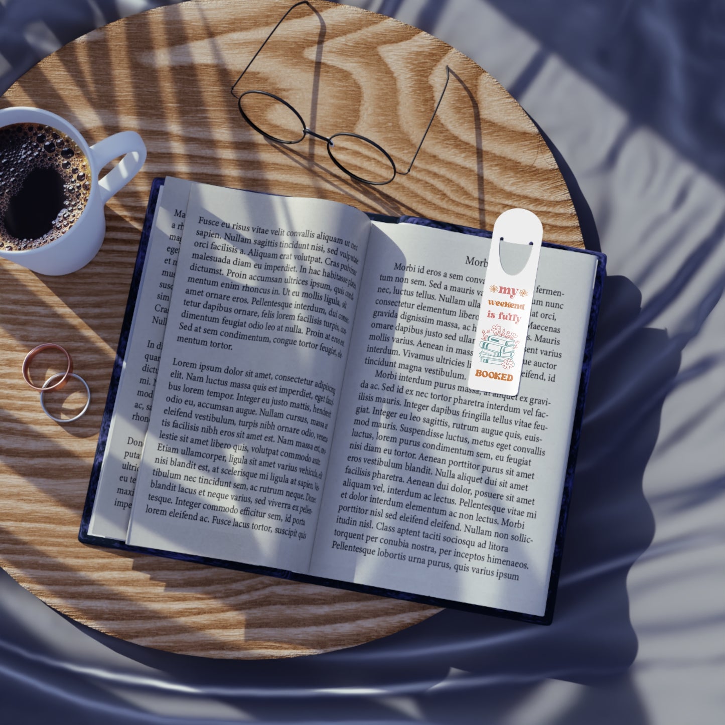 Booked Metal Bookmark