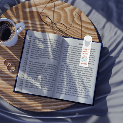 Booked Metal Bookmark