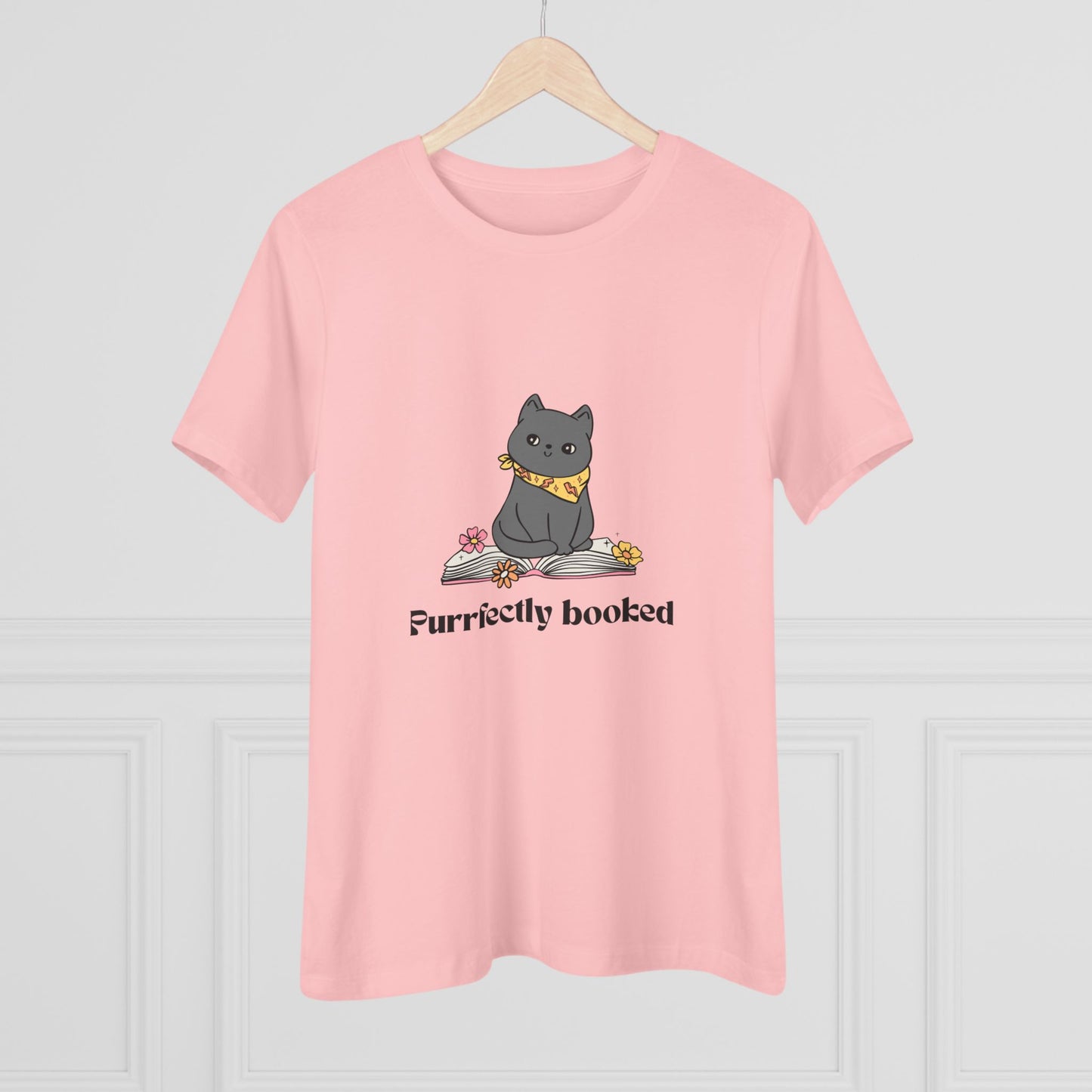 Purrfectly Booked Cotton Tee