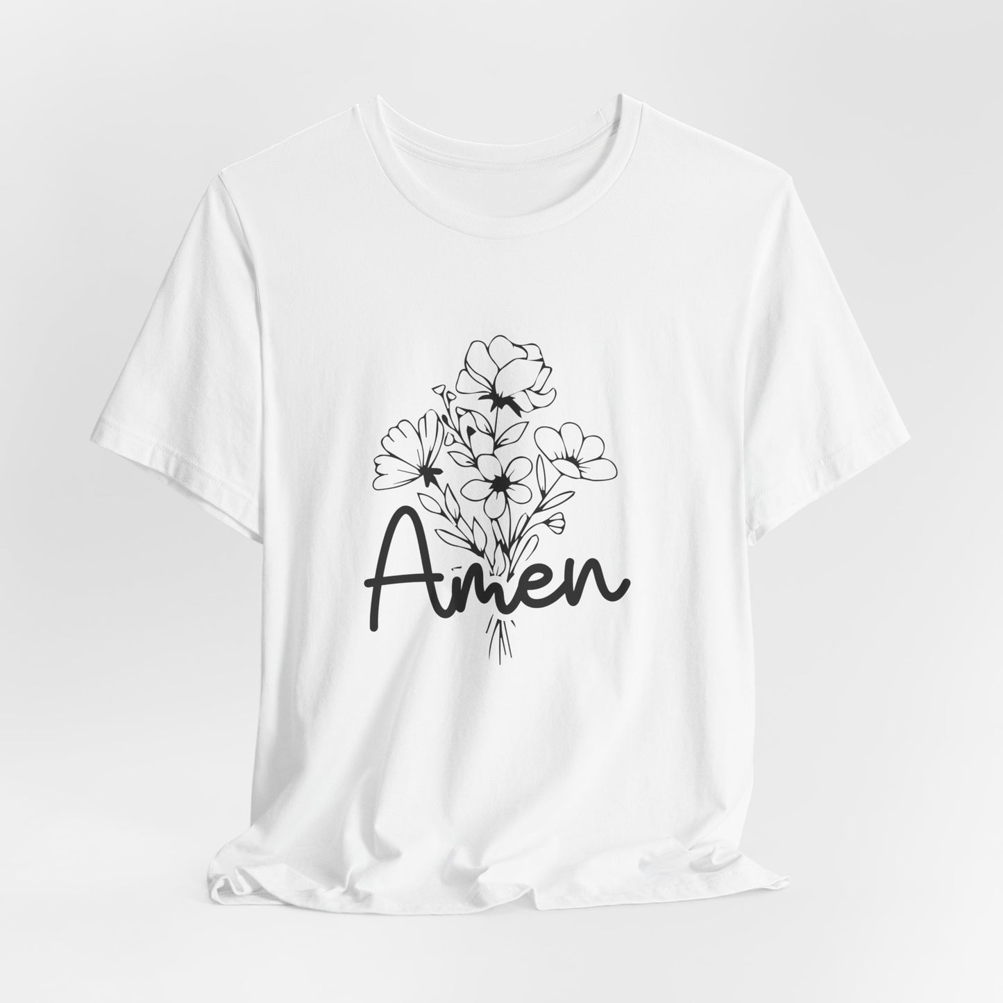 Floral Amen Tee