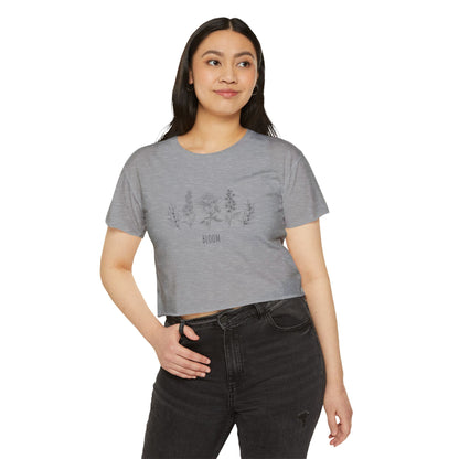 Bloom Flower Crop Top