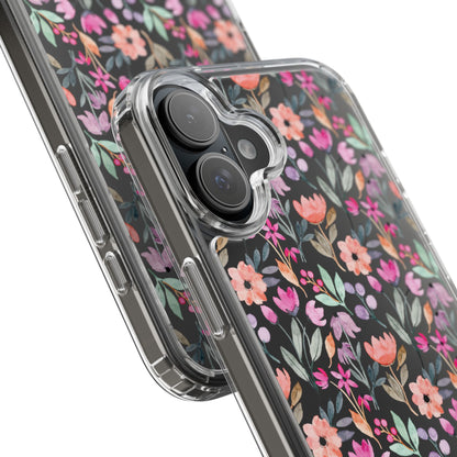 Floral - Clear Phone Case