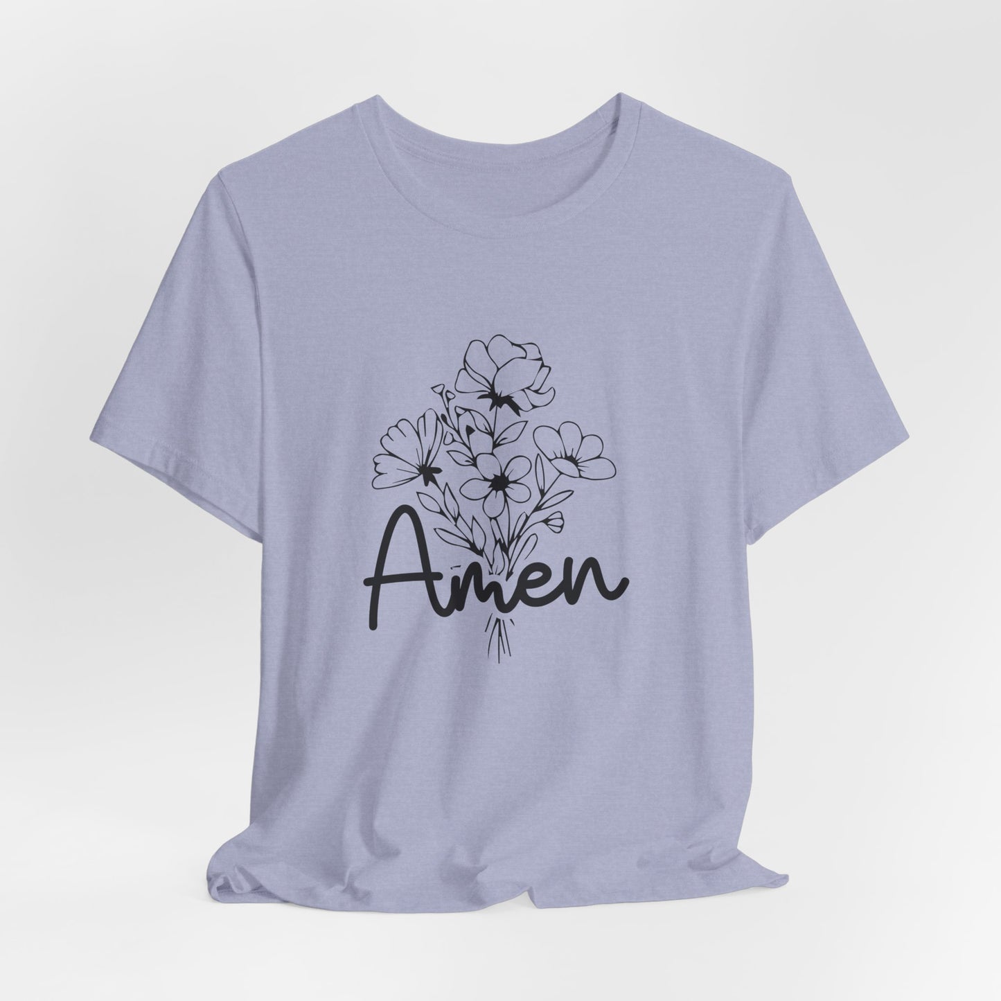 Floral Amen Tee