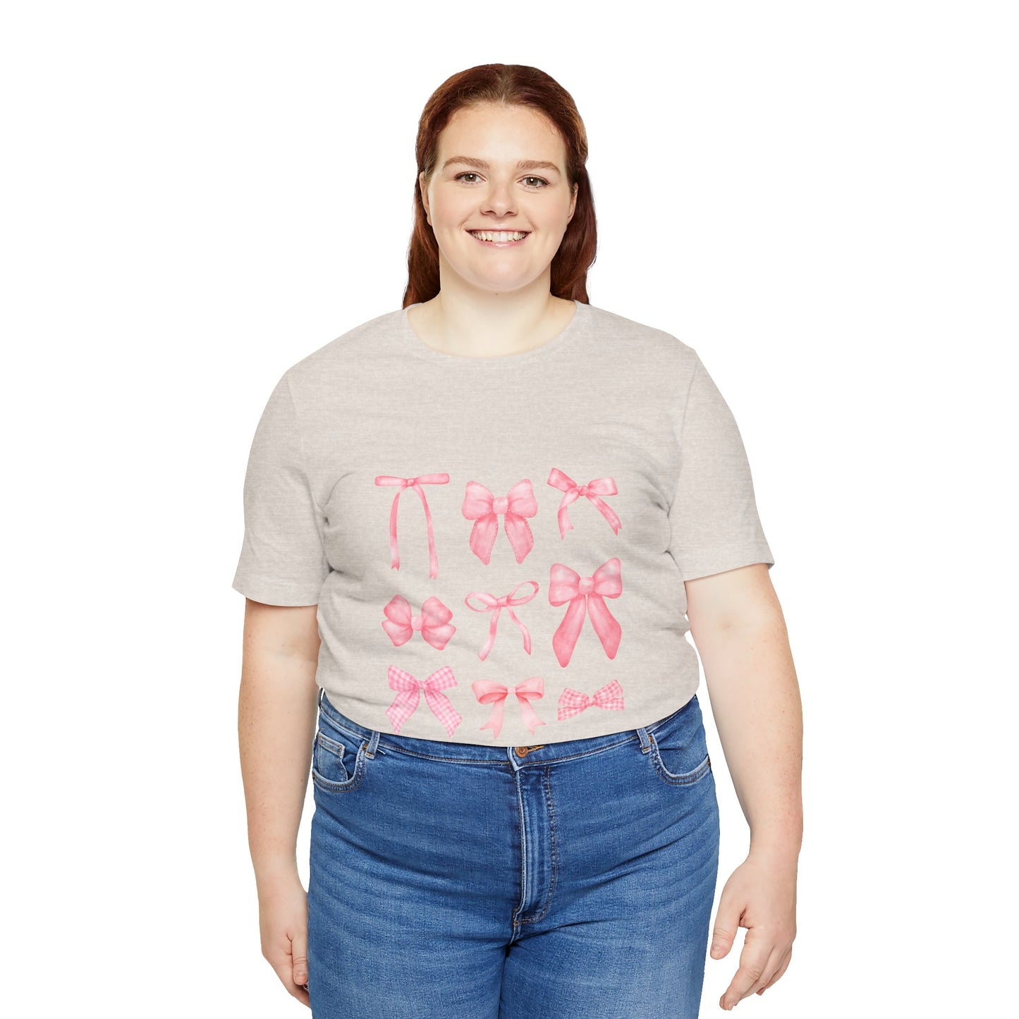 Cute Pink Ribbon Tee