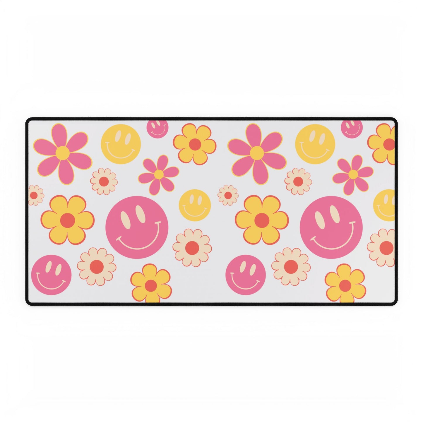 Desk Mat - Floral Smile