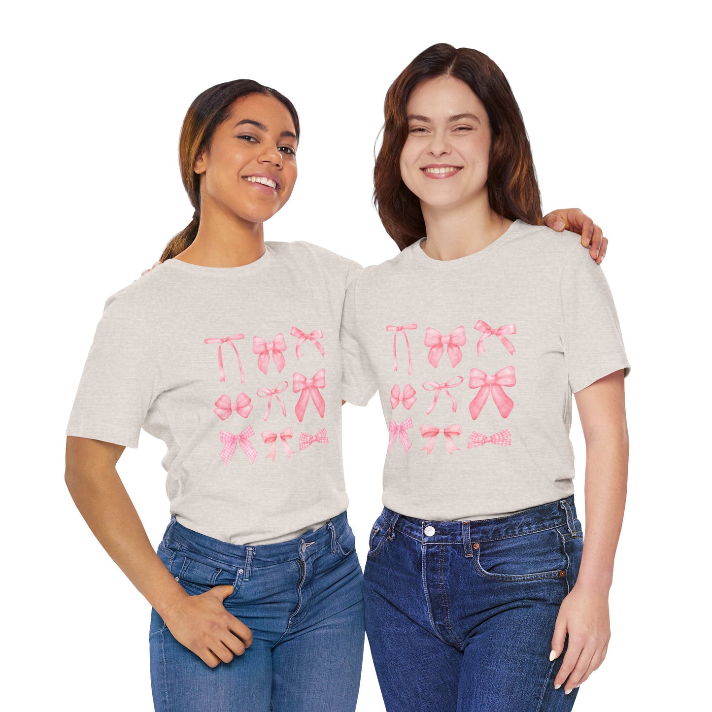 Cute Pink Ribbon Tee