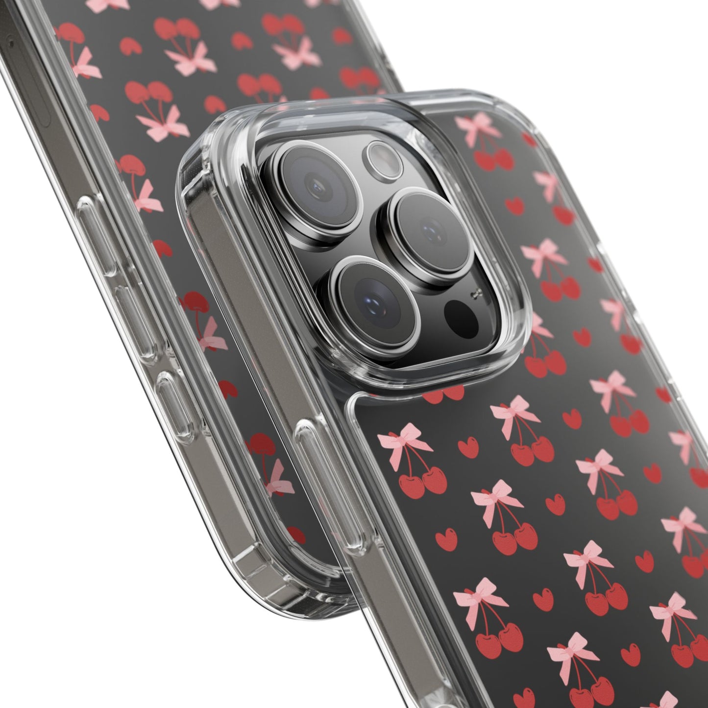 Cute Cherry - Clear Phone Case