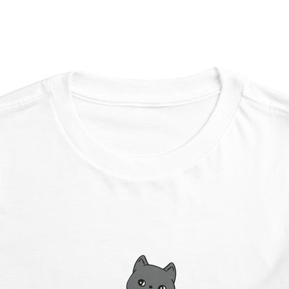 Purrfectly Booked Toddler Short Sleeve Tee