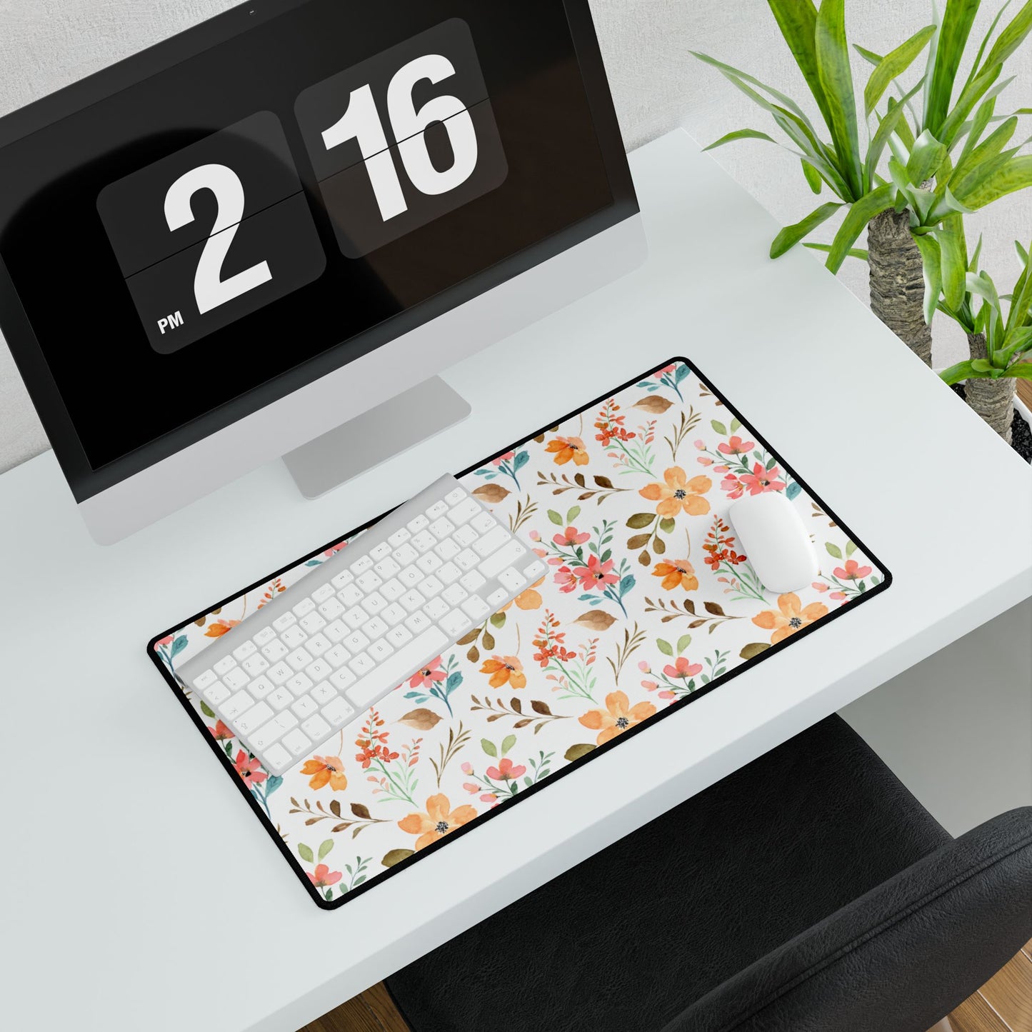 Desk Mat - Floral