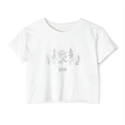 Bloom Flower Crop Top