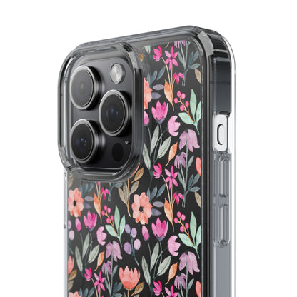 Floral - Clear Phone Case
