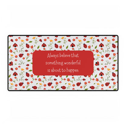 Desk Mat - Ladybugs
