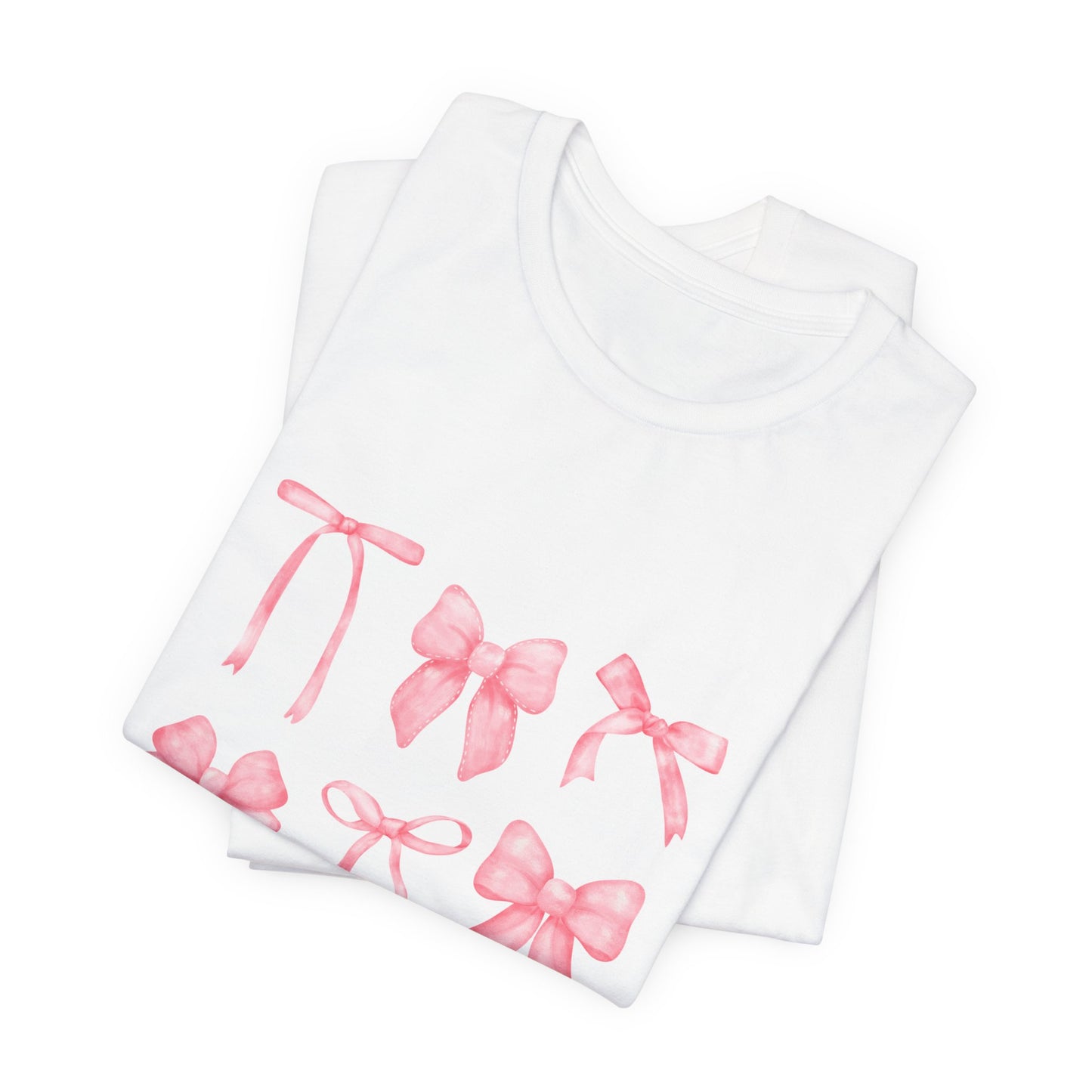 Cute Pink Ribbon Tee