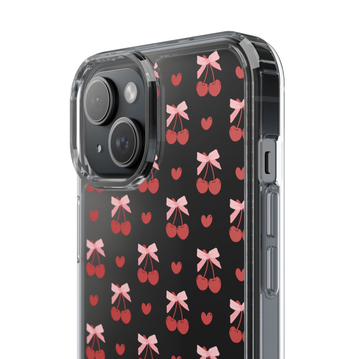 Cute Cherry - Clear Phone Case