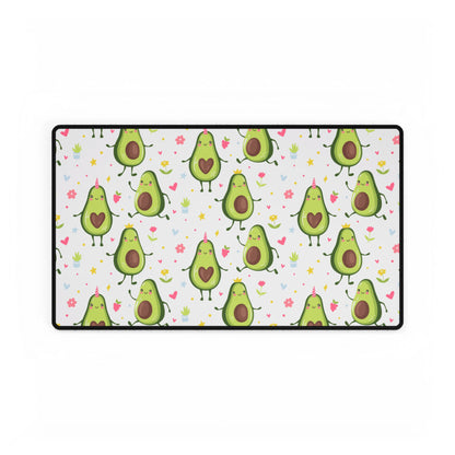 Desk Mat - Cute Avocado