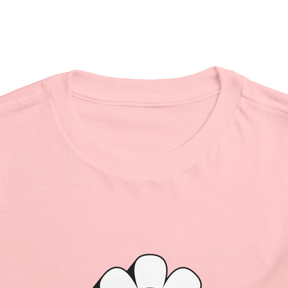Smiley Daisy Toddler Short Sleeve Tee