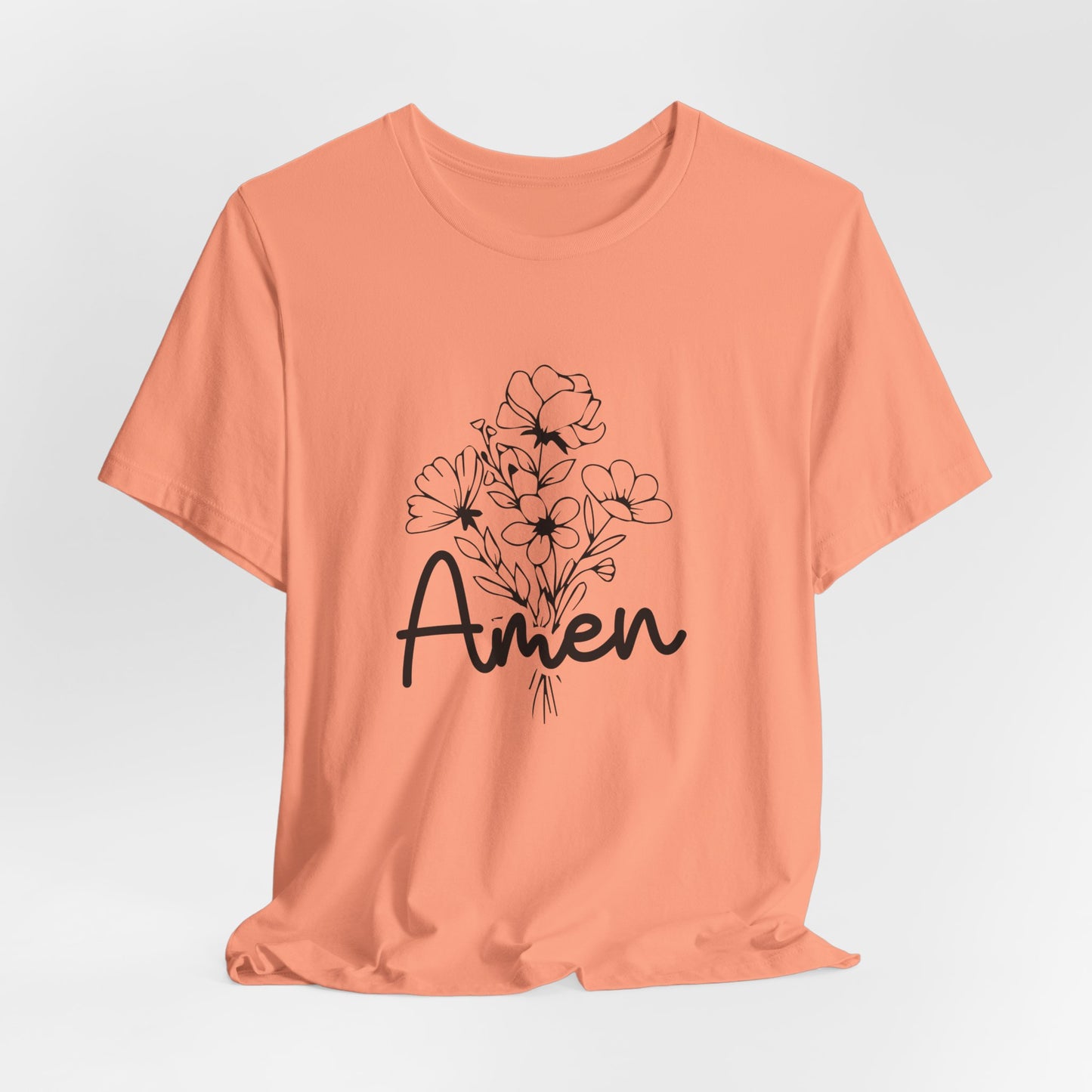 Floral Amen Tee
