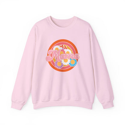 Cute Floral Mama Sweatshirt