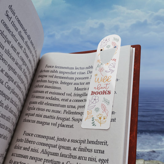 Wild About Books Metal Bookmark