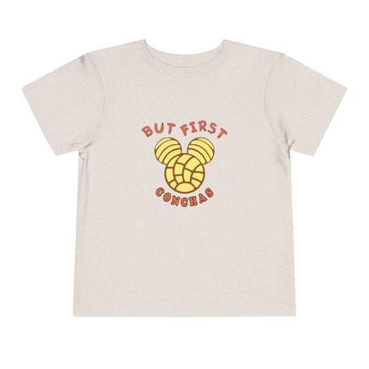 But First Conchas Toddler Short Sleeve Tee