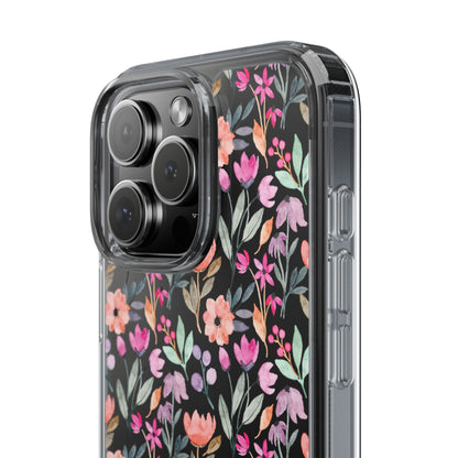 Floral - Clear Phone Case