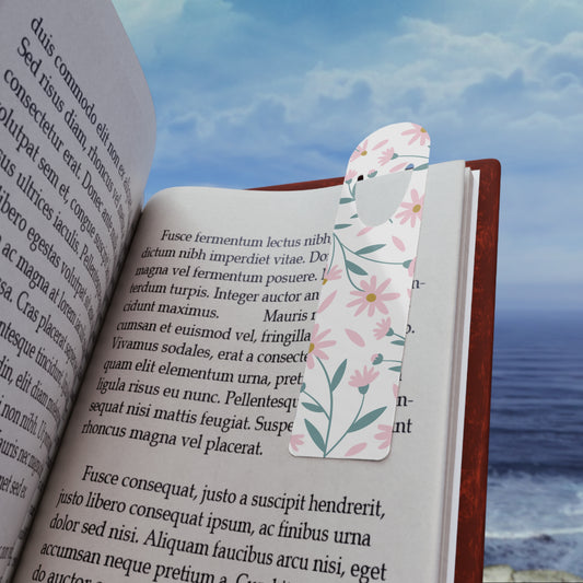 Floral Metal Bookmark