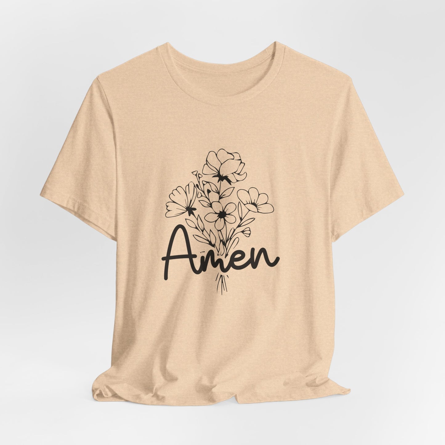 Floral Amen Tee