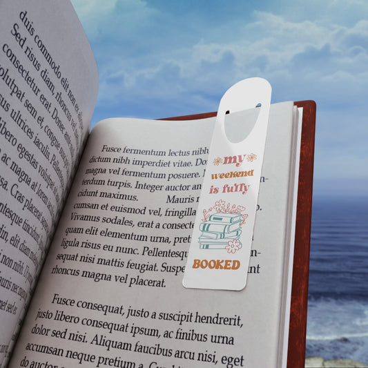 Booked Metal Bookmark