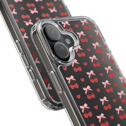 Cute Cherry - Clear Phone Case
